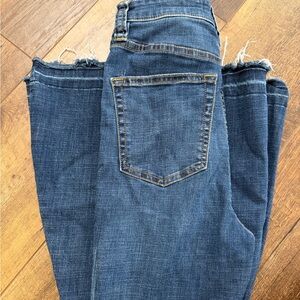 Free People Irreplaceable Dark Blue Flare Jeans